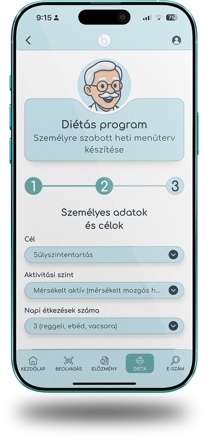 Benjalex applikáció fotó