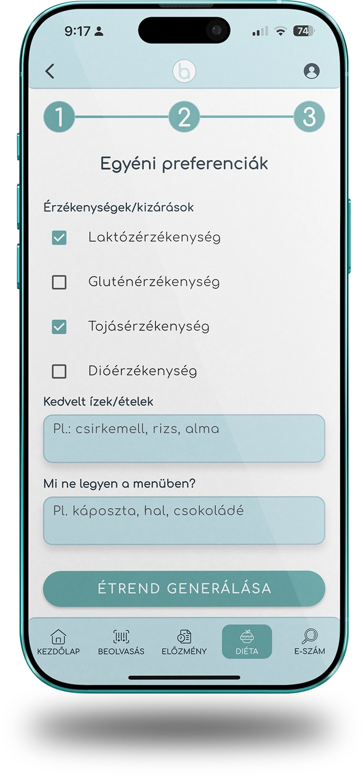 Benjalex applikáció fotó